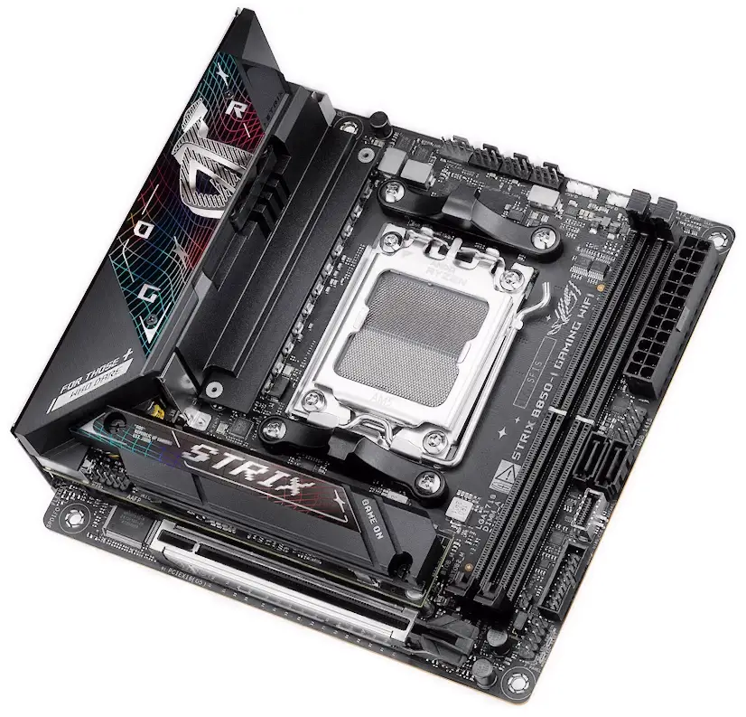 Montaje ASUS ROG STRIX B850-I GAMING WIFI Puentes Viejas Informático Puentes Viejas - Montaje ASUS ROG STRIX B850-I GAMING WIFI Puentes Viejas