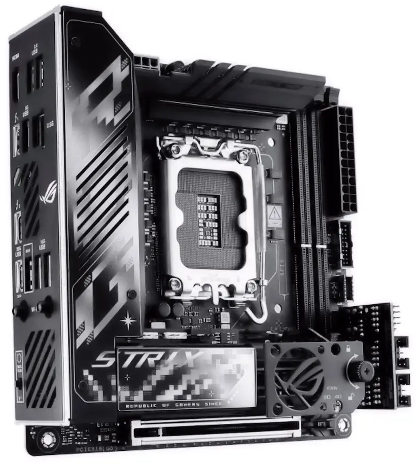 Montaje ASUS ROG STRIX Z890-I GAMING WIFI Puentes Viejas Informático Puentes Viejas - Montaje ASUS ROG STRIX Z890-I GAMING WIFI Puentes Viejas