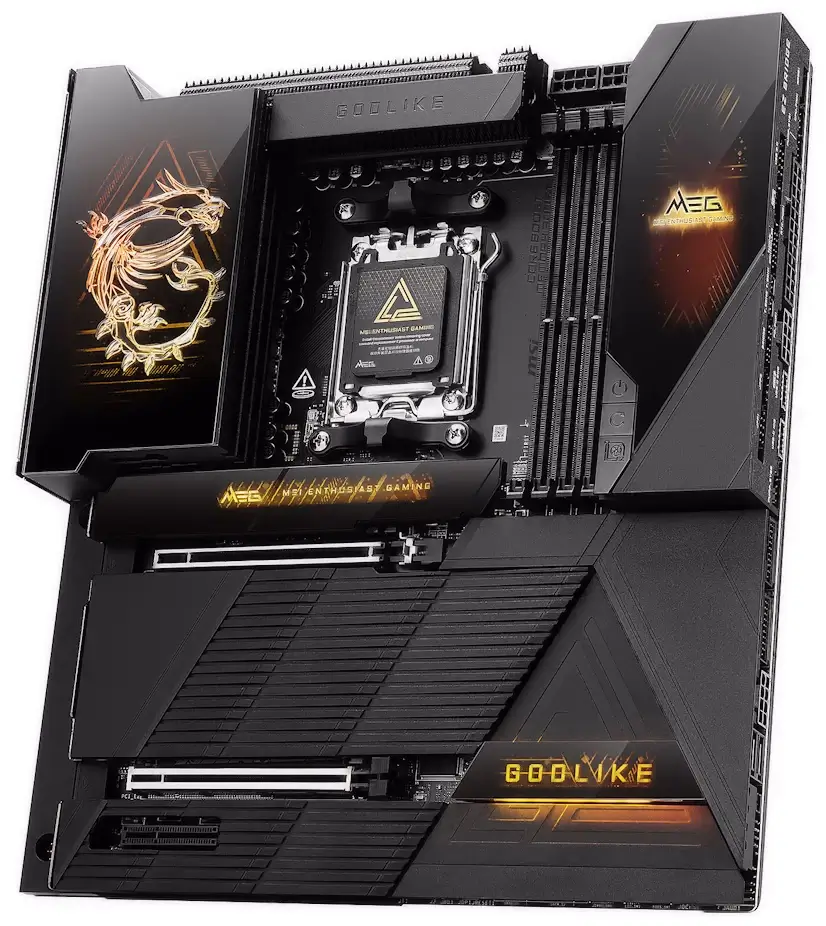 Montaje Placa Base MSI MEG X870E GODLIKE MAX Gaming PC Puentes Viejas Montaje Placa Base MSI MEG X870E GODLIKE MAX Gaming PC Puentes Viejas